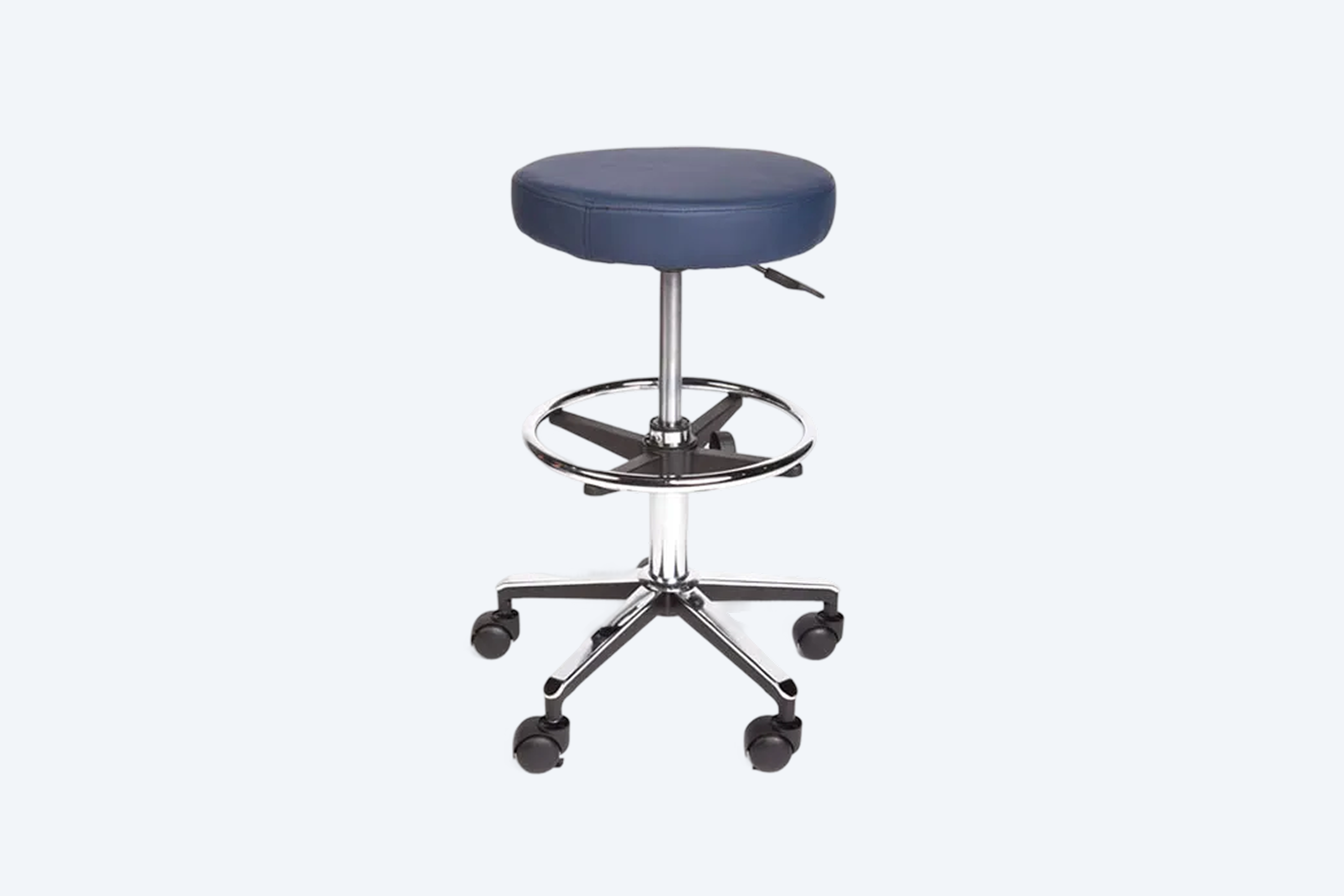 Heavy-Duty Medical Saddle Chair with Foot Ring | 353 lbs Capacity