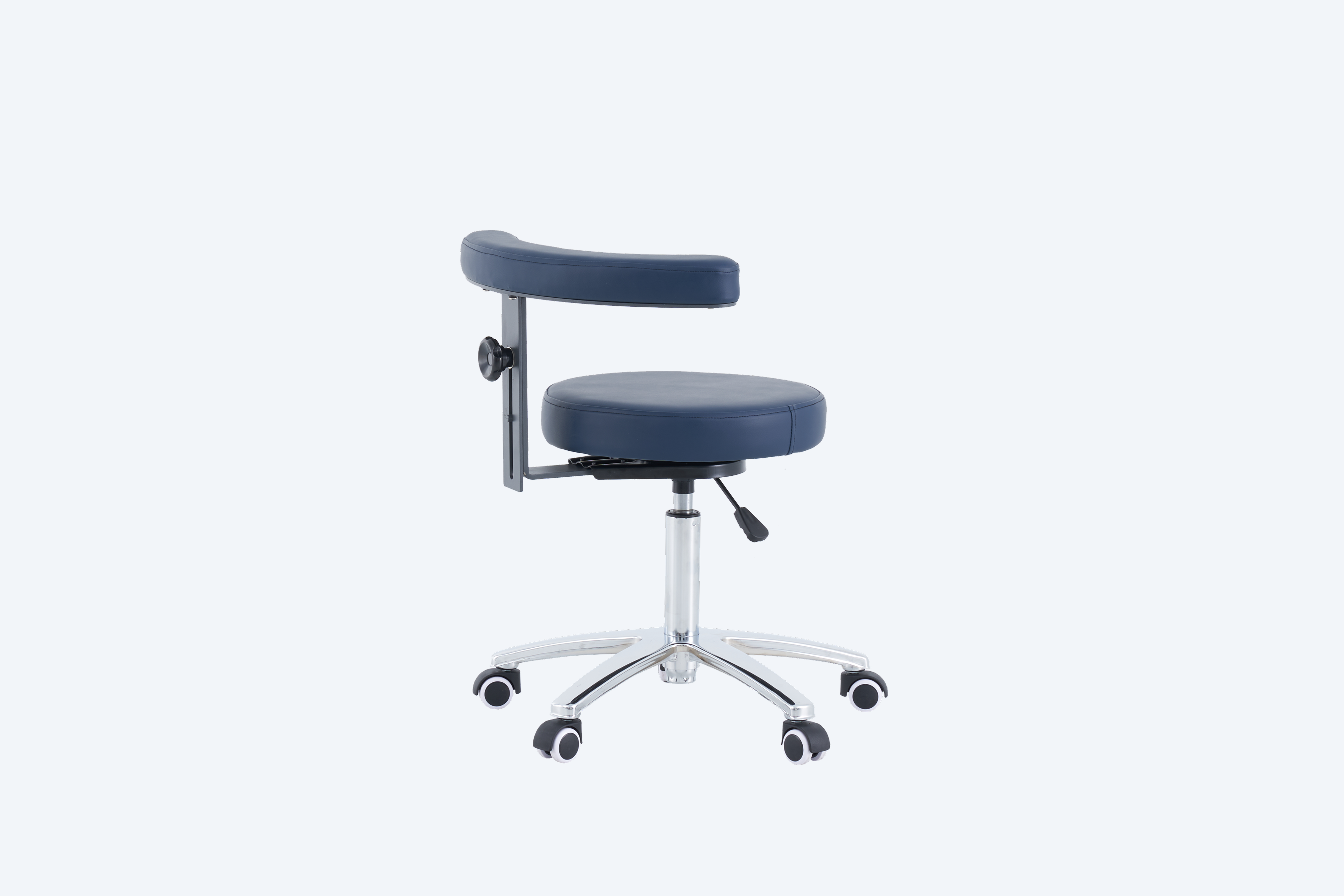PARICO Medical Stool with Swing Armrest | 353 lbs Capacity