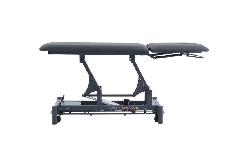 PARICO Coinfycare EL02-68 2-section electric hi-lo treatment table in Black, view 4