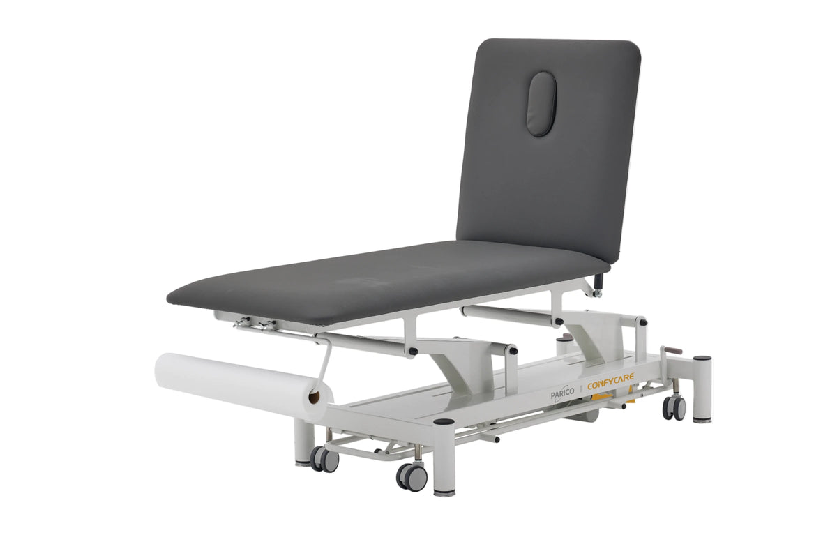 PARICO Coinfycare EL02PRO23 2-section electric treatment table in Charcoal Grey, view 11
