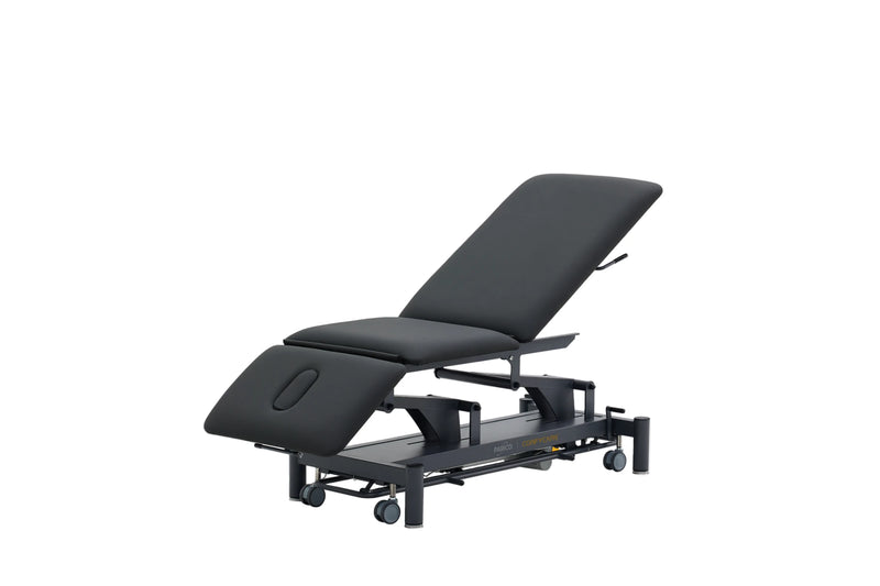 PARICO Coinfycare EL03PRO23 3-section electric treatment table in Black, view 3