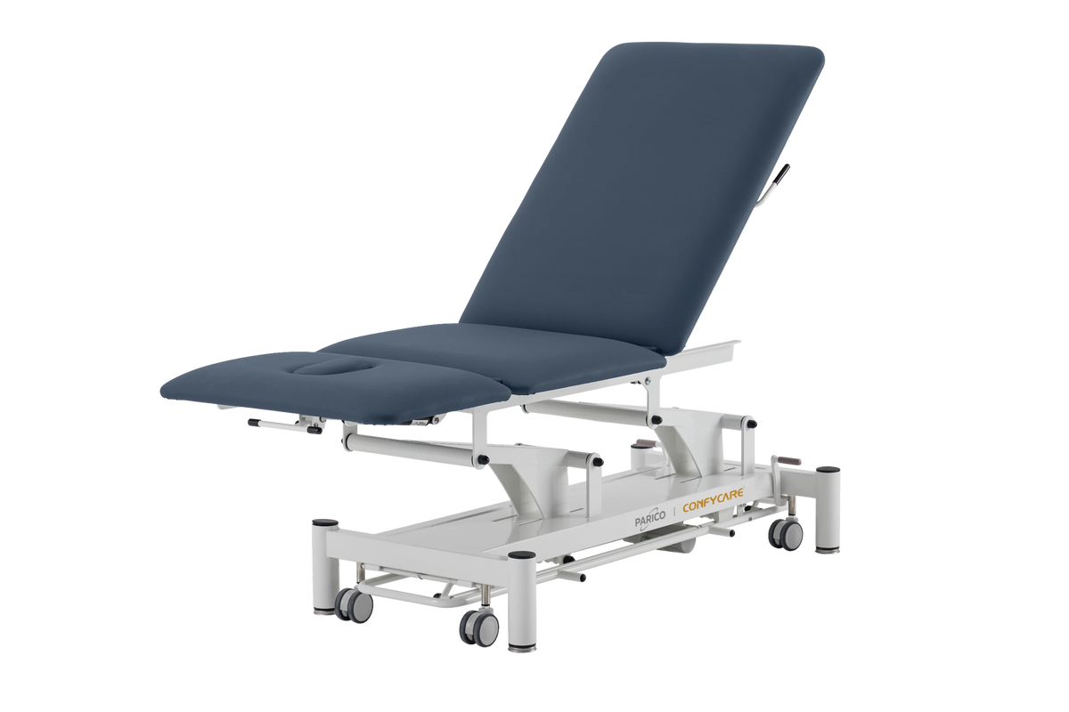 PARICO Coinfycare EL03PRO23 3-section electric treatment table in Navy Blue, view 14