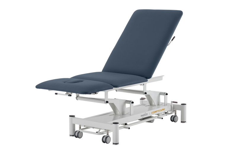 PARICO Coinfycare EL03PRO23 3-section electric treatment table in Navy Blue, view 14