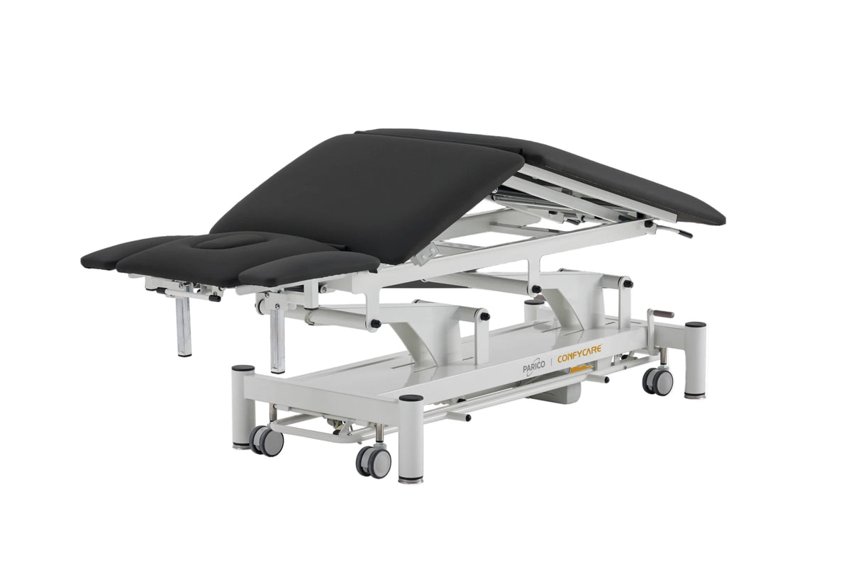 PARICO Coinfycare EL05PRO23 5-section electric treatment table in Black, view 4