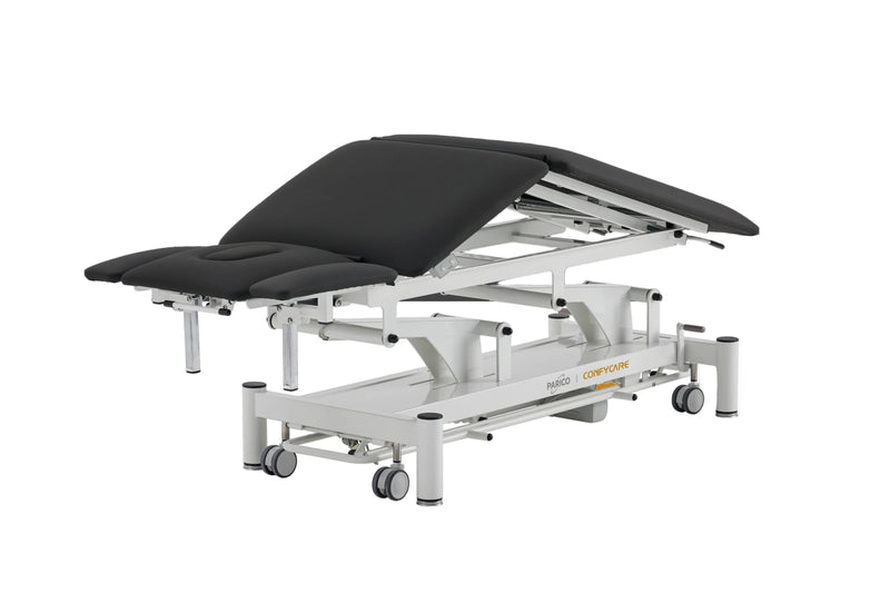 PARICO Coinfycare EL05PRO23 5-section electric treatment table in Black, view 4