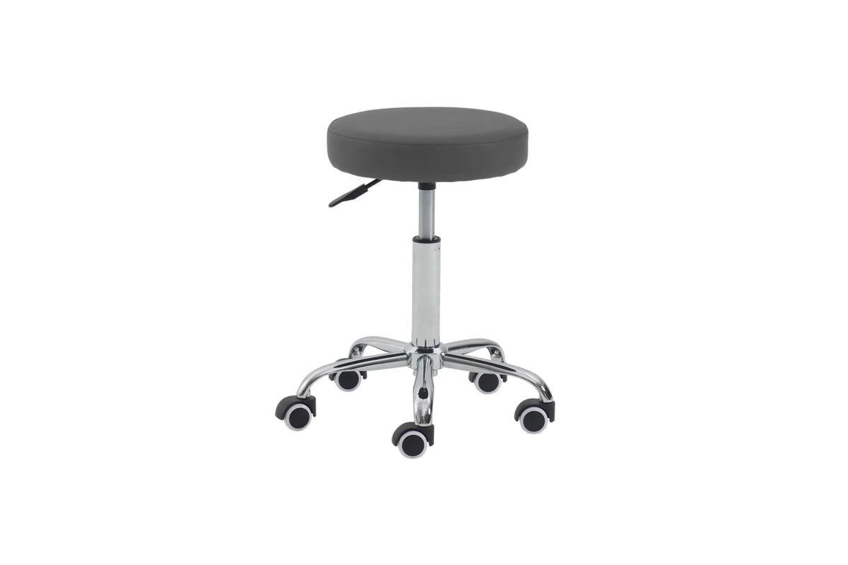PARICO MA03 round medical exam stool in Charcoal Grey, view 4
