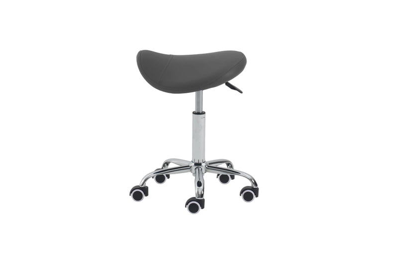 PARICO MA04 ergonomic saddle medical stool in Charcoal Grey, view 5
