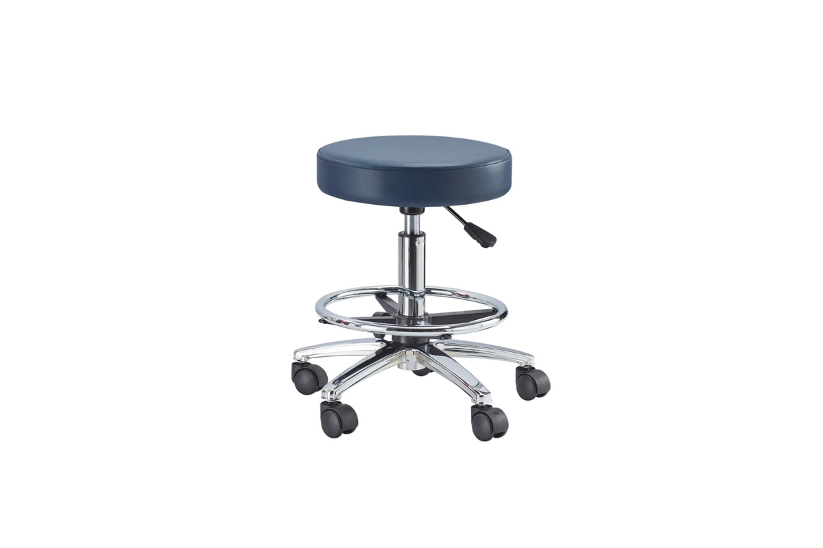 PARICO MA08 round medical stool with foot ring, view 3