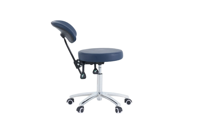 PARICO MA13BR round medical stool with backrest, view 7