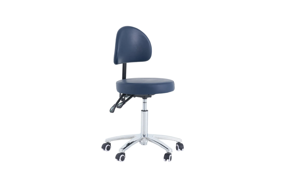 PARICO MA13BR round medical stool with backrest, view 8