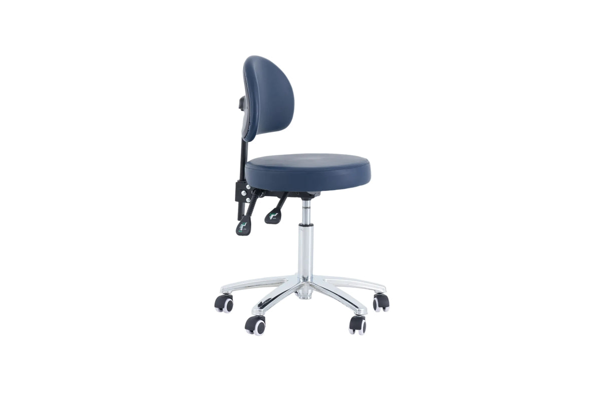 PARICO MA13BR round medical stool with backrest, view 10