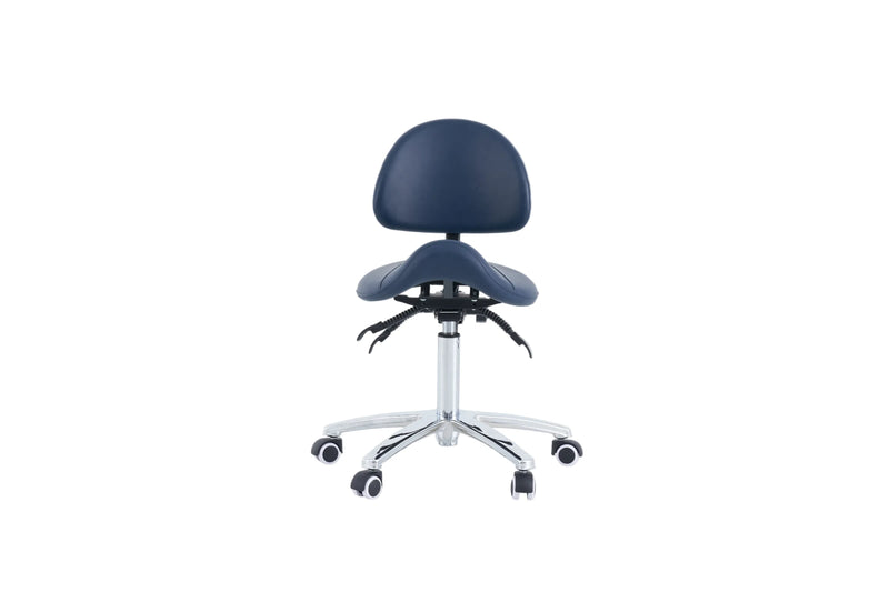PARICO MA14BR saddle medical stool with backrest, view 2