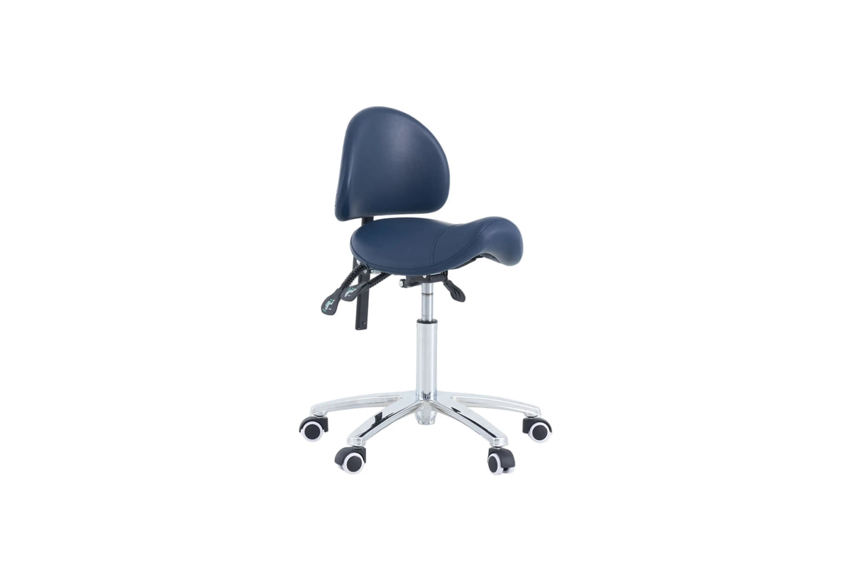PARICO MA14BR saddle medical stool with backrest, view 7