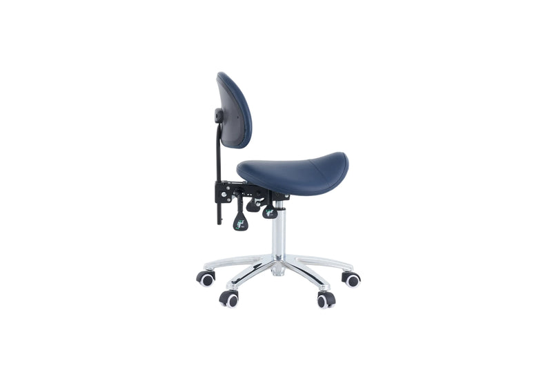 PARICO MA14BR saddle medical stool with backrest, view 8