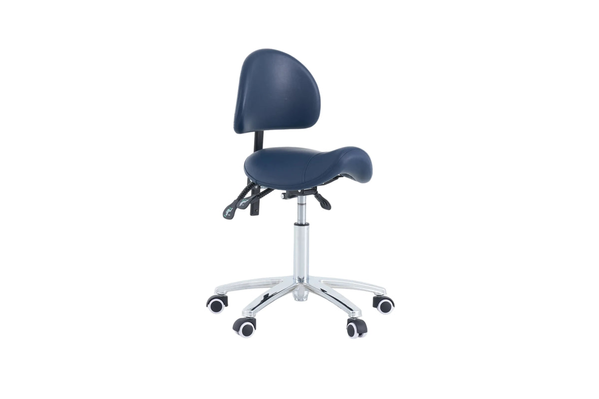 PARICO MA14BR saddle medical stool with backrest, view 11