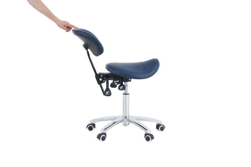 PARICO MA14BR saddle medical stool with backrest, view 13