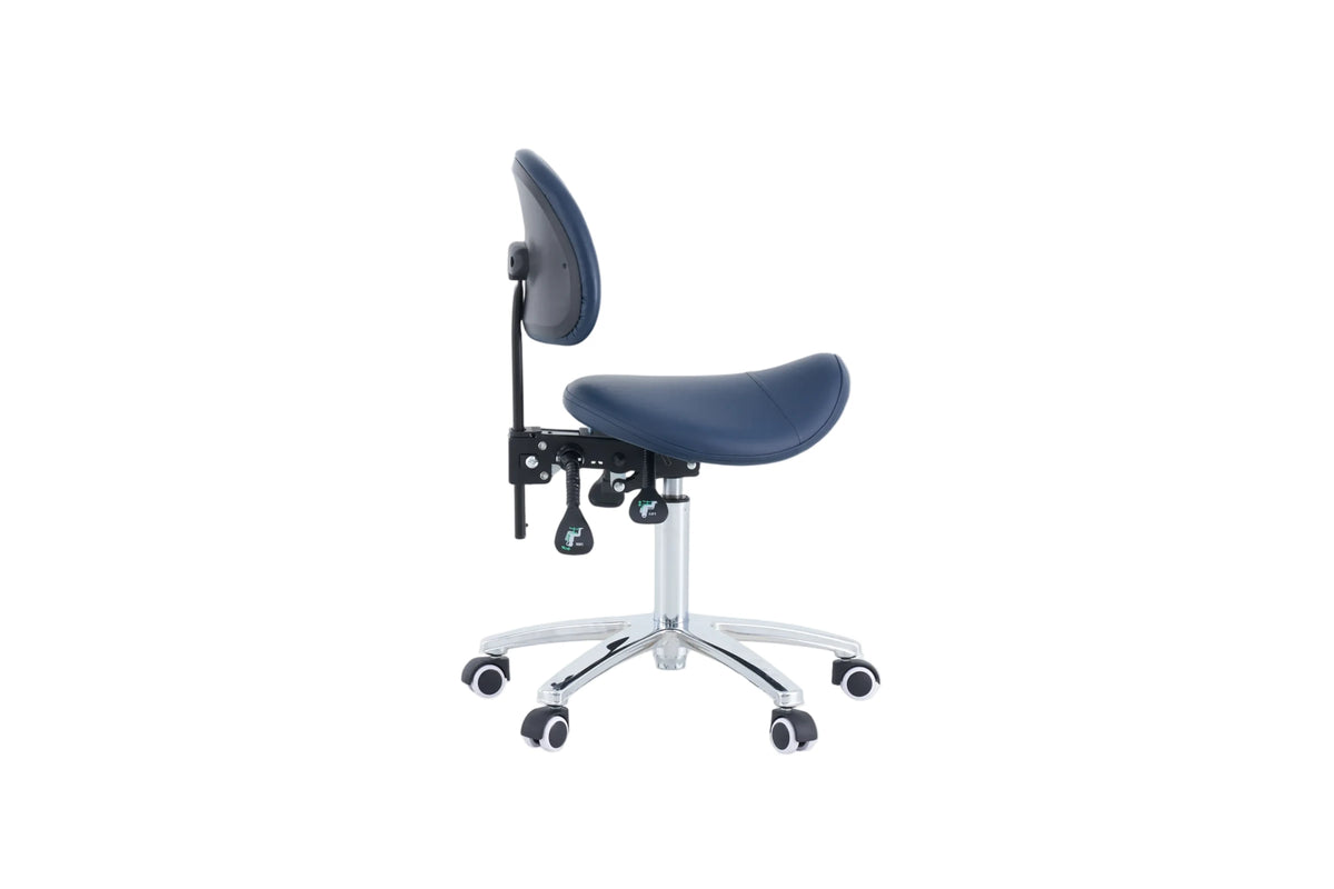PARICO MA14BR saddle medical stool with backrest, view 15