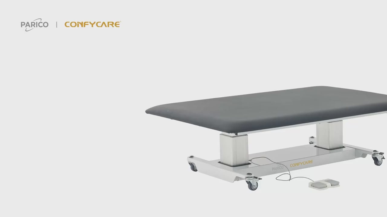 PARICO Coinfycare ELT100W bariatric hi-lo mat platform product video