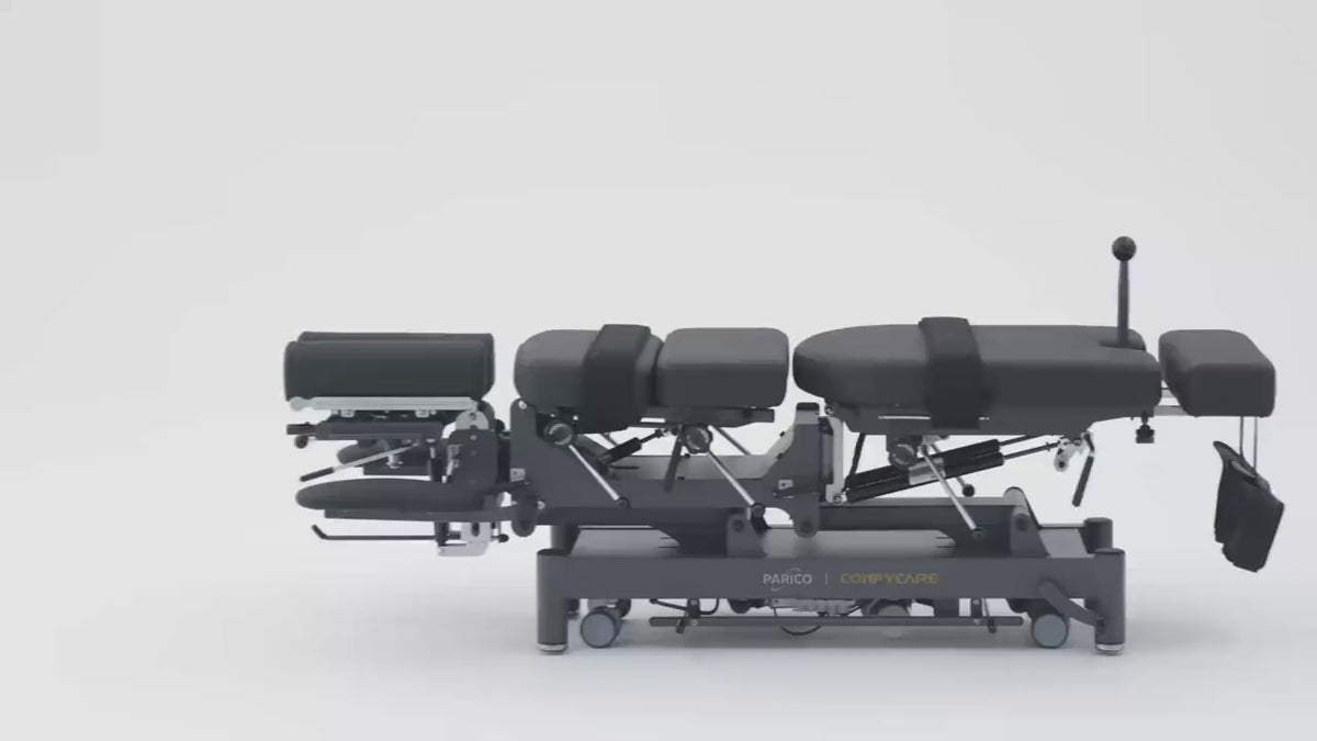 PARICO Coinfycare EL07BPRO manipulation chiropractic table product video