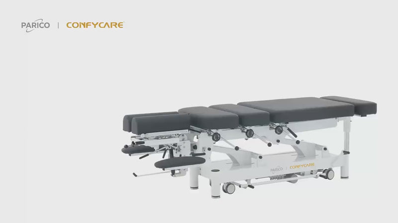 PARICO Coinfycare EL08PRO electric chiropractic drop table product video