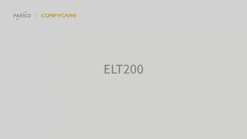 PARICO Coinfycare ELT200SD 2-section ultrasound imaging table product video